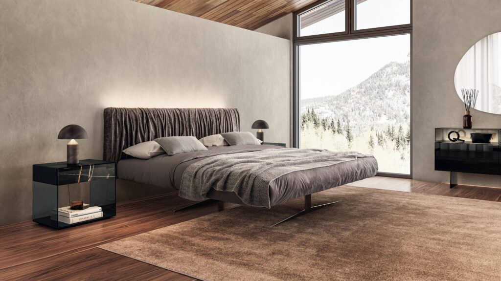 Bignotti-Interni-camera-da-letto-Lago-letto-Steel